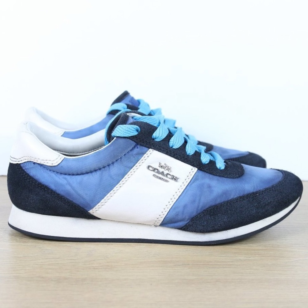 Coach Blue Sneakers